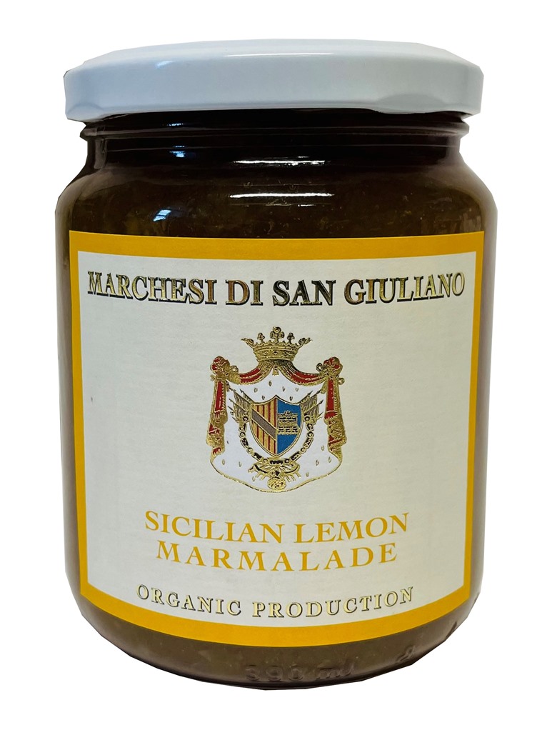 Sicilian Lemon Marmalade Organic San Giuliano 460g