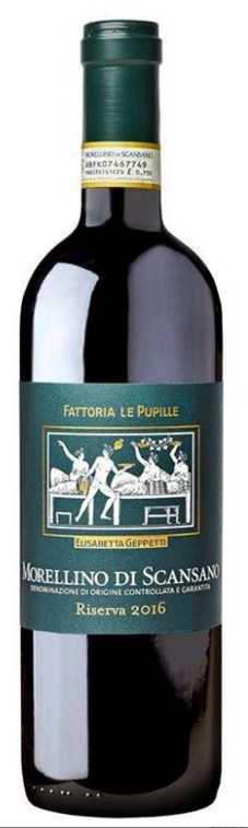 Morellino di Scansano Riserva DOCG 2023 Le Pupille 75cl