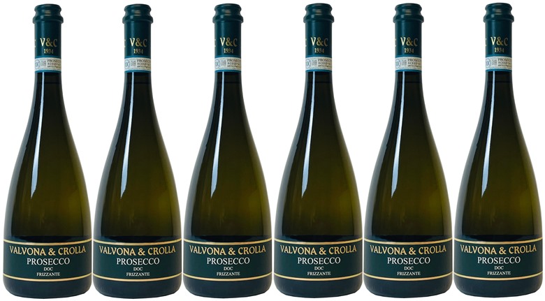 Valvona &amp; Crolla NV Prosecco 6 Bottle Offer