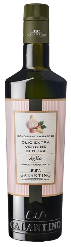 Garlic Infused Monet Extra Virgin Olive Oil 25cl Galantino