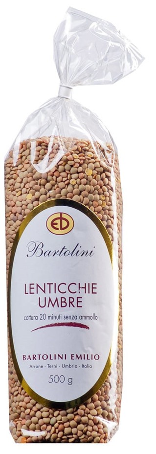 Lenticchie Umbrian Dry Lentils Bartolini 500g