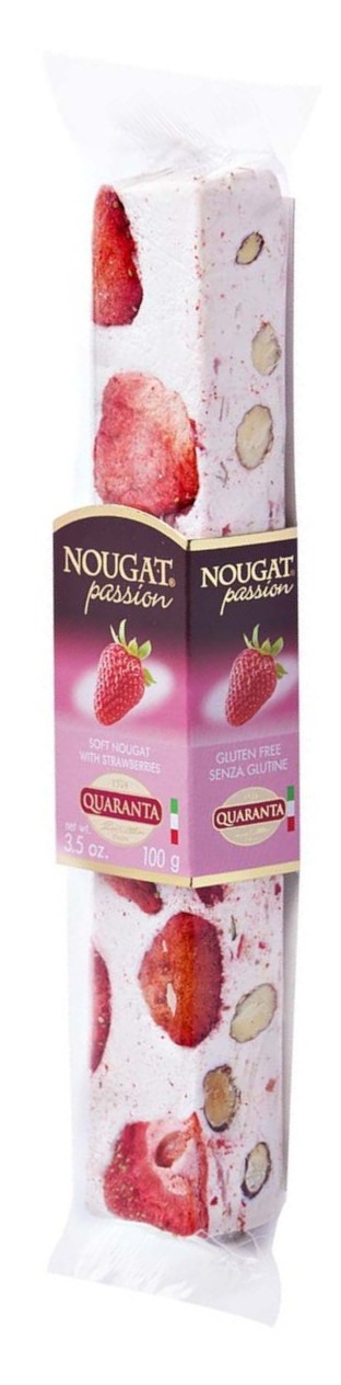 Passion Bar Strawberries Nougat Quaranta 100g