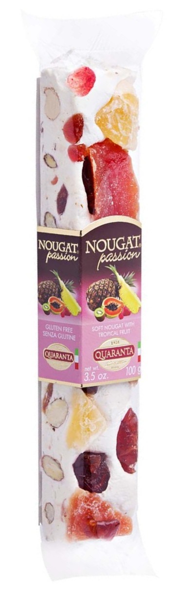 Passion Bar Tropical Fruit Nougat Quaranta 100g