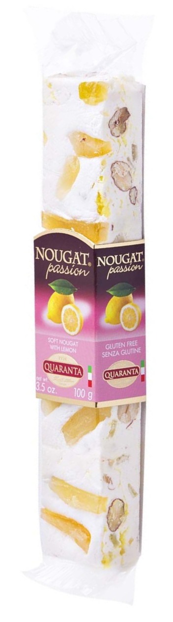 Passion Bar Lemon Nougat Quaranta 100g