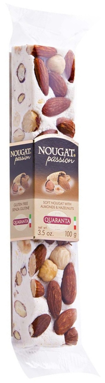 Passion Bar Almonds Nougat Quaranta 100g