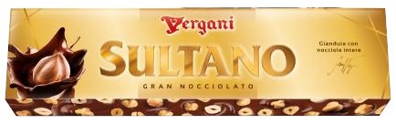 Sultano Chocolate Hazelnut Bar Vergani 250g 