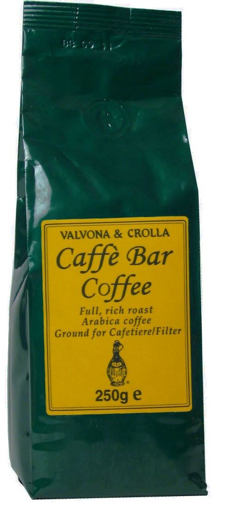 V&amp;C Caffe Bar Coffee Cafetiere/Filter Ground 250g