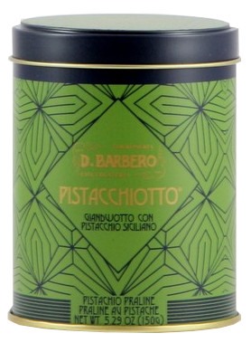 Pistacchiotto Gianduja Green Tin Barbero 150g