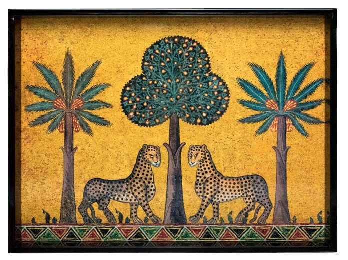 Large Tray Zagara Ortigia 38x28cm
