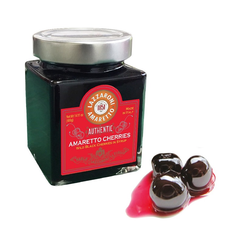 Amaretto Amarena Cherries Lazzaroni 400g