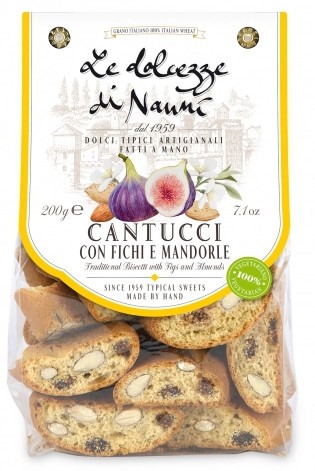 Cantucci Fig &amp; Almond Le Dolcezze 200g