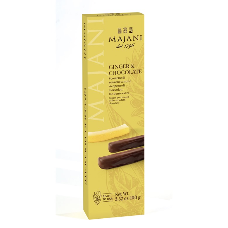 Chocolate Covered Ginger Majani 100g 
