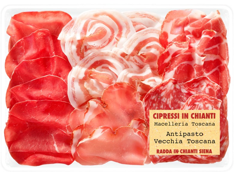 Tagliere Vecchia Toscana Sliced Meats Selection Cipressi in Chianti 100g