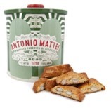 Cantucci Almond Gift Tin Antonio Mattei 500g