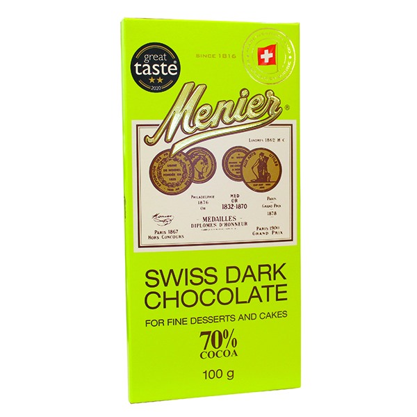 Dark Cooking Chocolate 70% Cocoa Menier 100g