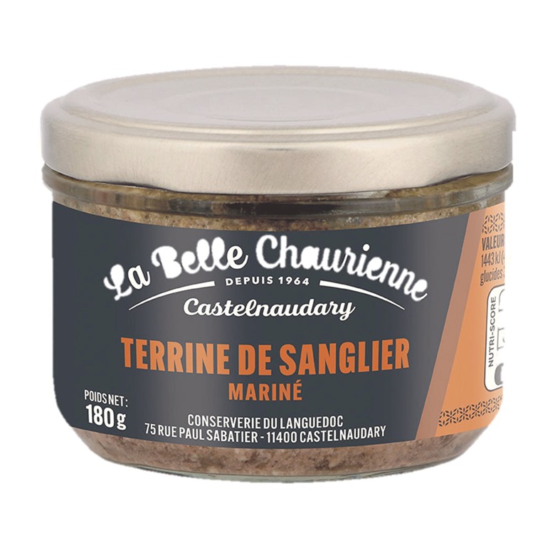Wild Boar Terrine La Belle Chaurienne 180g