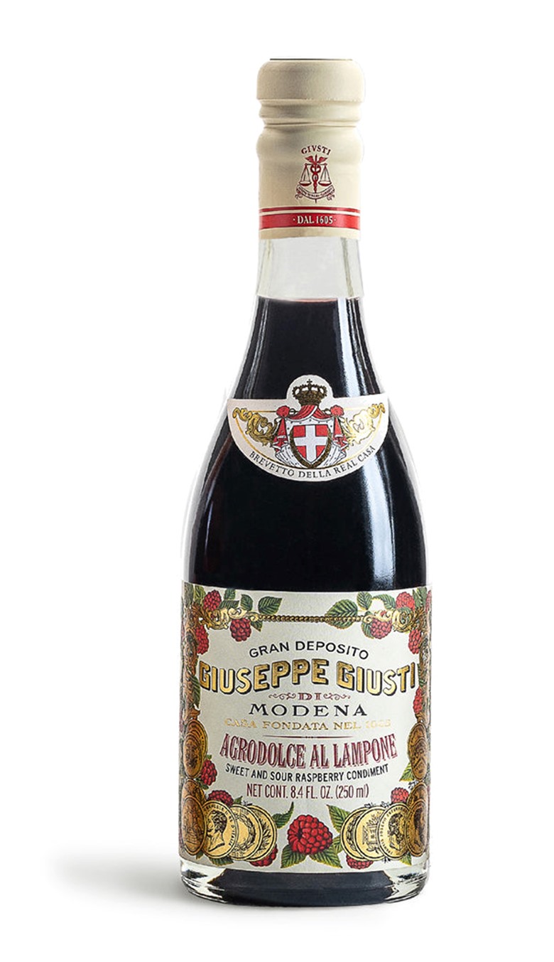 Raspberry Agrodolce Condiment Giusti 250ml 