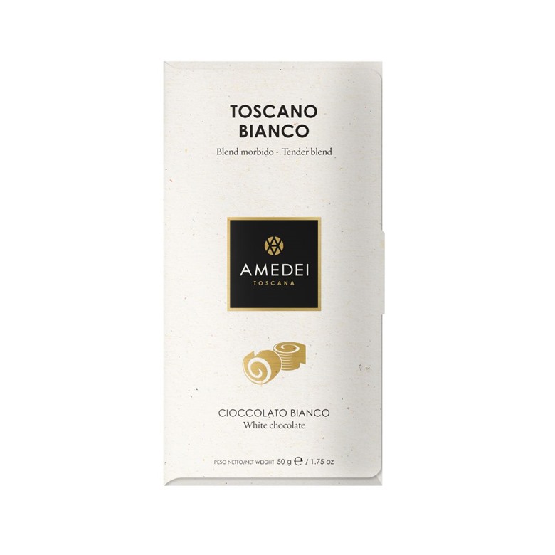 Toscano White Chocolate Amedei 50g